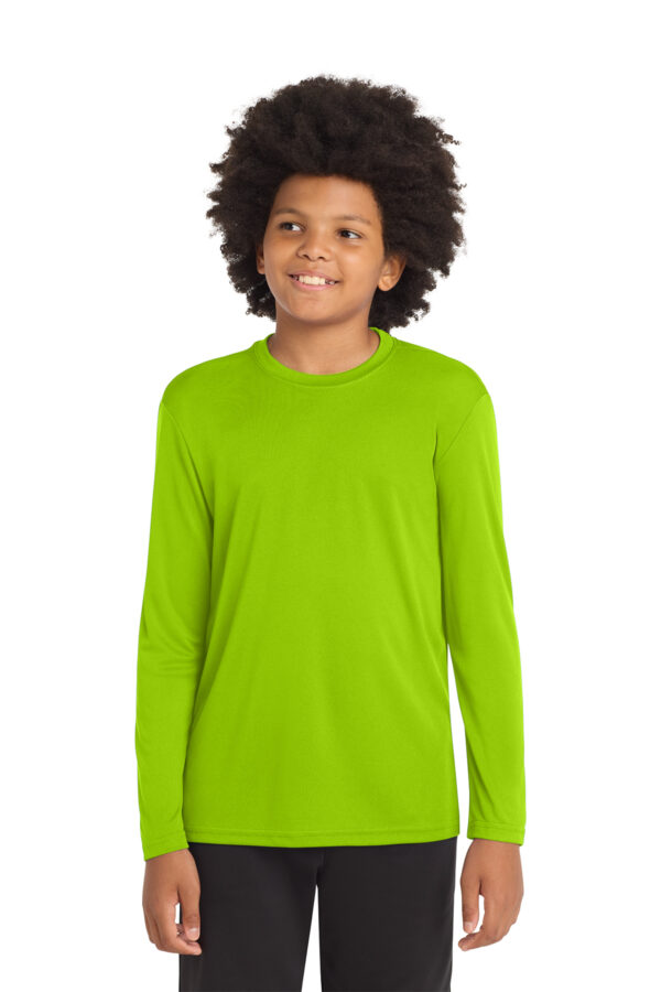 Sport-Tek Youth Long Sleeve PosiCharge Competitor Tee YST350LS