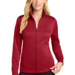 Sport-Tek Women's Sport-Wick Fleece Full-Zip Jacket LST241