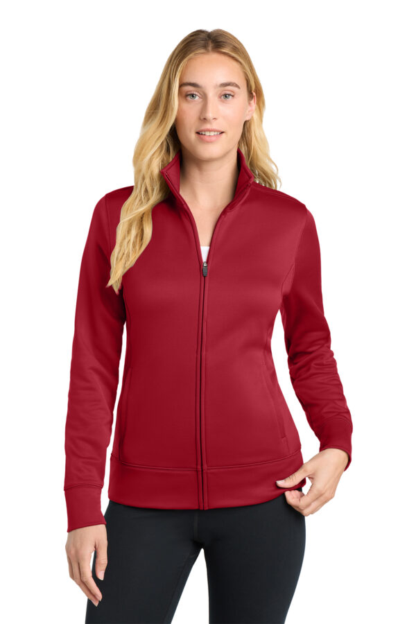 Sport-Tek Women's Sport-Wick Fleece Full-Zip Jacket LST241