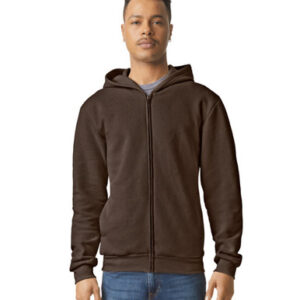 American Apparel ReFlex Fleece Unisex Full Zip Hoodie GRF497