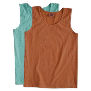 Comfort Colors 100% Cotton Tank blank apparel front view