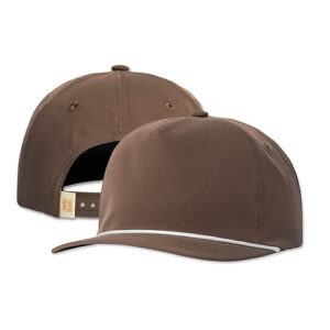 Comfort Colors Five Panel Rope Baseball Hat blank apparel front view