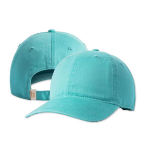 Comfort Colors Sunwashed Unstructured Baseball Hat blank apparel front view
