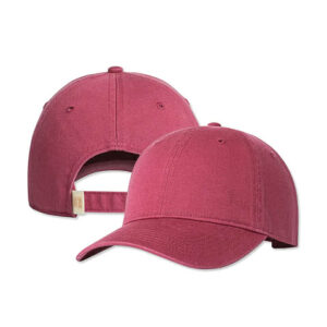 Comfort Colors Coastal Washed Twill Baseball Hat blank apparel front view