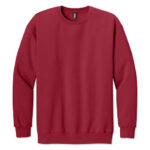 Gildan Hammer Maxweight Crewneck Sweatshirt blank apparel front view