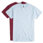 Gildan Canada - Gildan Ultra Cotton Pocket T-shirt blank apparel front view