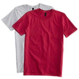 Gildan Softstyle Jersey T-shirt blank apparel front view