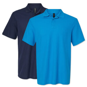 Gildan Softstyle Pique Polo blank apparel front view