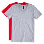 Gildan Softstyle Jersey V-Neck T-shirt blank apparel front view