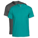 Gildan Tall Dryblend 50/50 T-Shirt blank apparel front view