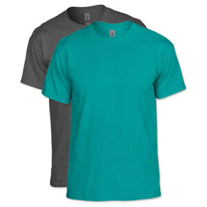 Gildan Tall Dryblend 50/50 T-Shirt blank apparel front view