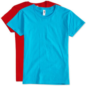 Gildan Canada - Gildan Women's Lightweight Jersey T-shirt blank apparel front view
