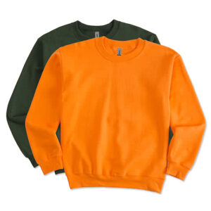 Gildan DryBlend 50/50 Crewneck Sweatshirt blank apparel front view