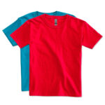 Gildan Youth Ultra Cotton T-shirt blank apparel front view