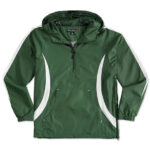 Sport-Tek Colorblock Anorak blank apparel front view