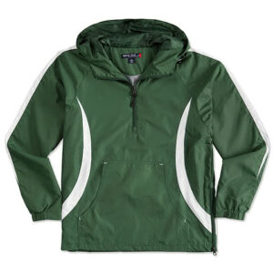 Sport-Tek Colorblock Anorak blank apparel front view