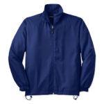 Sport-Tek Full Zip Windbreaker Jacket blank apparel front view