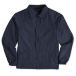 Sport-Tek Coaches Jacket blank apparel front view