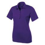 Sport-Tek Women's Dry Zone Raglan Performance Polo blank apparel front view