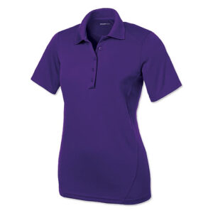 Sport-Tek Women's Dry Zone Raglan Performance Polo blank apparel front view