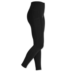 Sport-Tek Women's High Rise Legging blank apparel front view
