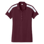 Sport-Tek Women's Competitor United Performance Polo blank apparel front view