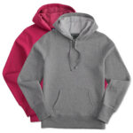 Sport-Tek Premium Women's Pullover Hoodie blank apparel front view