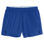 Sport-Tek Women’s Jersey Knit Squad Shorts blank apparel front view