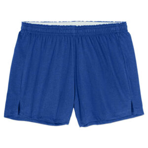 Sport-Tek Women’s Jersey Knit Squad Shorts blank apparel front view