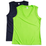 Sport-Tek Women's Competitor Performance Sleeveless Shirt blank apparel front view