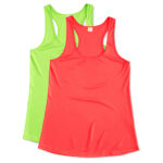 Sport-Tek Women's Competitor Performance Racerback Tank blank apparel front view