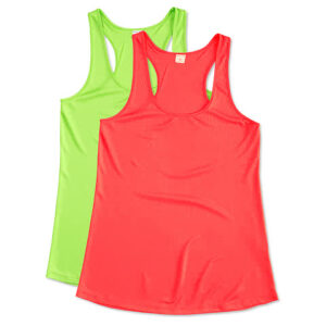Sport-Tek Women's Competitor Performance Racerback Tank blank apparel front view