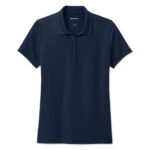 Sport-Tek Women's Versa Recycled Performance Polo blank apparel front view