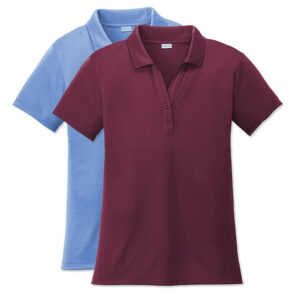 Sport-Tek Women's Competitor Lightweight Performance Polo blank apparel front view