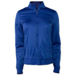 Sport-Tek Women's Tricot Track Jacket blank apparel front view
