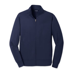 Sport-Tek Sport-Wick Tech Fleece Full Zip Jacket blank apparel front view