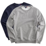 Sport-Tek Premium Crewneck Sweatshirt blank apparel front view