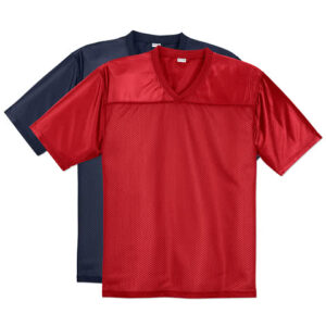 Sport-Tek Replica Football Jersey blank apparel front view