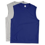 Sport-Tek Competitor Performance Muscle Tank blank apparel front view