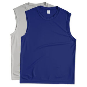 Sport-Tek Competitor Performance Muscle Tank blank apparel front view