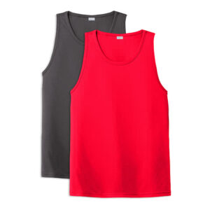Sport-Tek Competitor Performance Tank blank apparel front view
