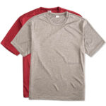 Sport-Tek Heather Contender Performance Shirt blank apparel front view