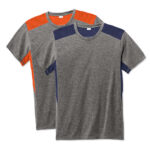 Sport-Tek Tri-Blend Draft Performance Shirt blank apparel front view