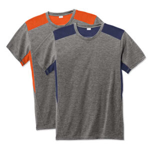 Sport-Tek Tri-Blend Draft Performance Shirt blank apparel front view