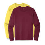 Sport-Tek UPF 50 Long Sleeve Performance Shirt blank apparel front view