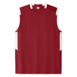 Sport-Tek Club Recycled Sleeveless Performance Jersey blank apparel front view
