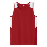 Sport-Tek Youth Club Recycled Performance Basketball Jersey blank apparel front view