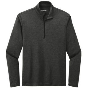 Sport-Tek Endeavor Quarter Zip Performance Shirt blank apparel front view