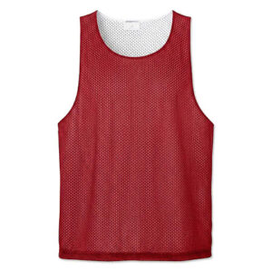 Sport-Tek Lacrosse Reversible Pinnie blank apparel front view