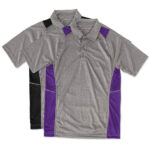 Sport-Tek Contrast Performance Polo blank apparel front view